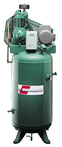 5 HP CHAMPION ... VERTICAL AIR COMPRESSOR